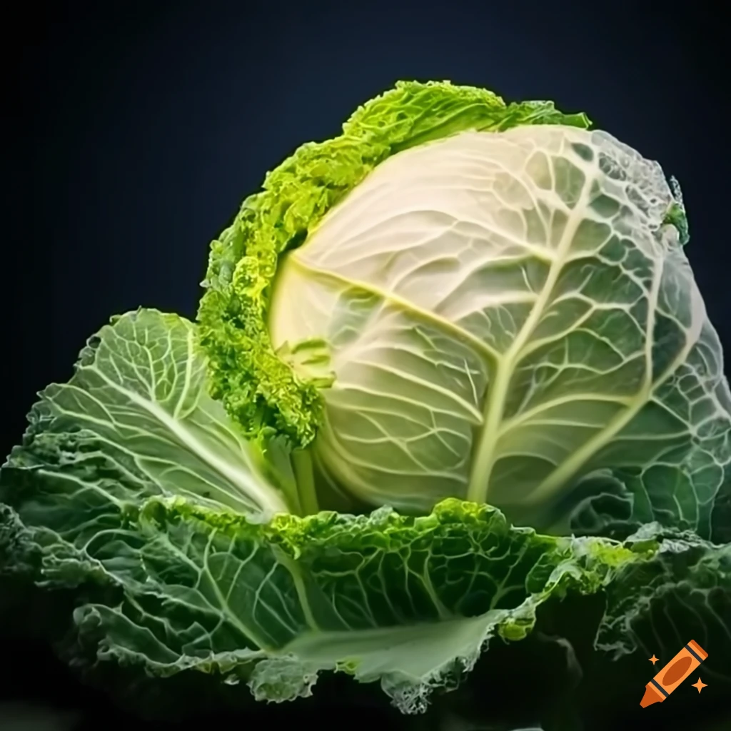 White cabbage on Craiyon