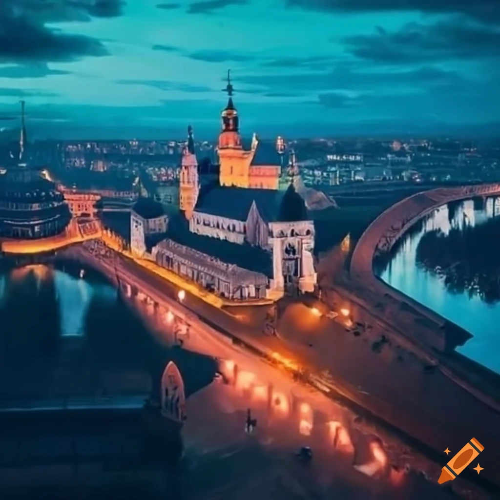 Город населяло более десяти тысяч человек, он имел свою инфраструктуру ...