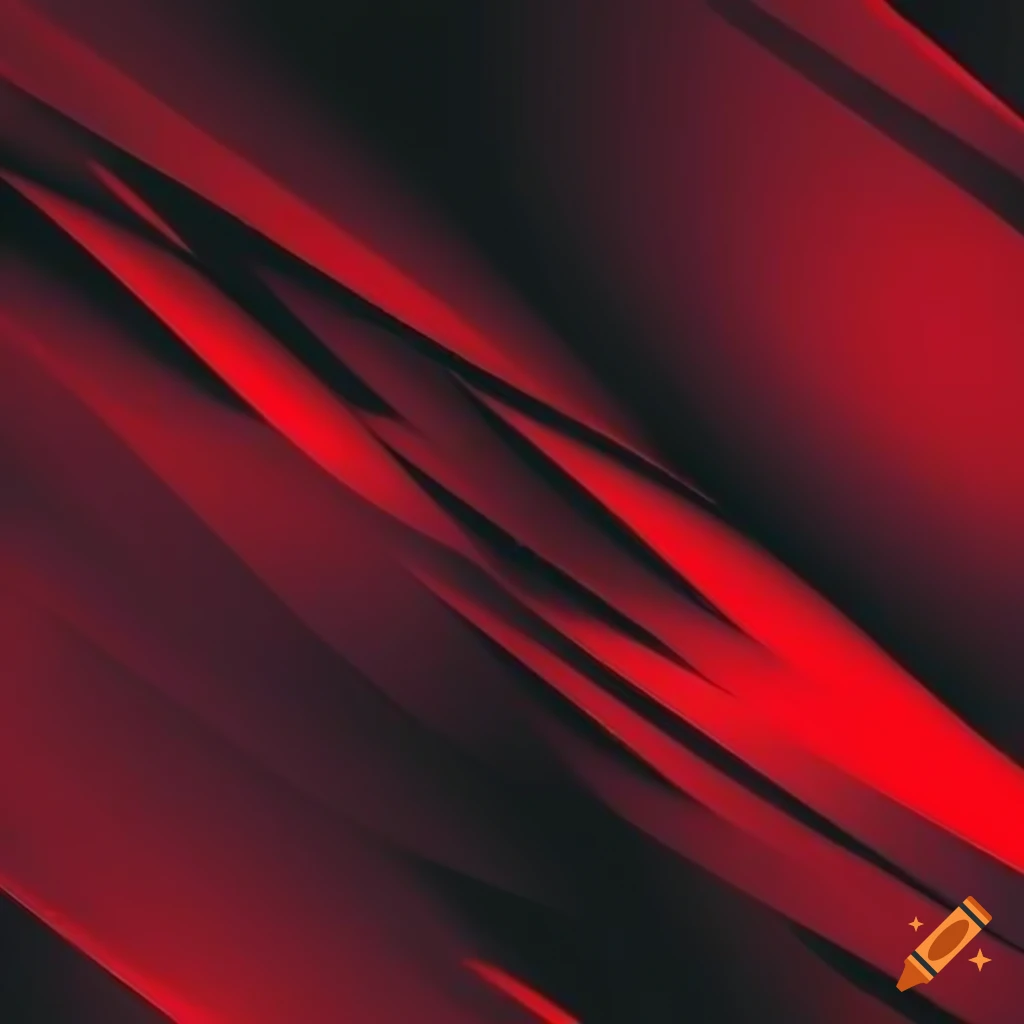 Dark red and black abstract shape background on Craiyon