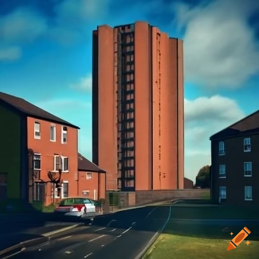 Southgate housing estate runcorn cheshire on Craiyon