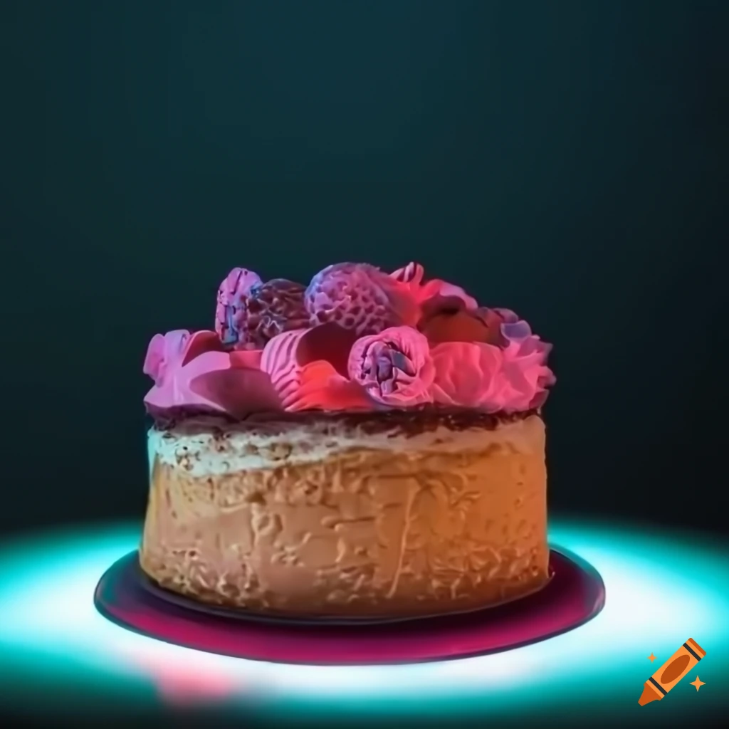Fresh delicious birthday cake with candles near balloons on color background.  Sp #Spon… | Happy birthday cake pictures, Happy birthday cakes, Happy  birthday cake hd