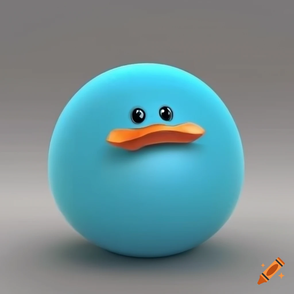 duck sphere 3D RENDER