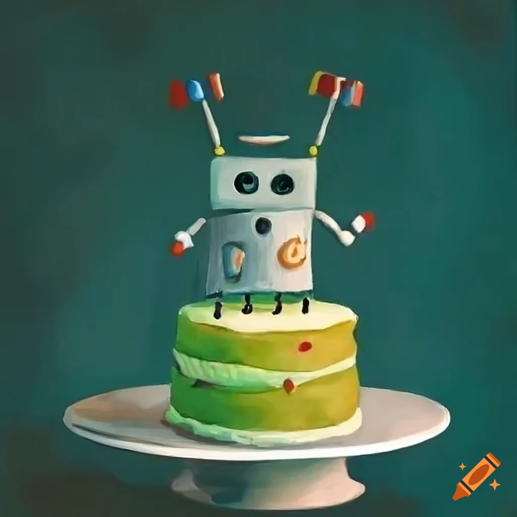 Robots Cake Design Images (Robots Birthday Cake Ideas) | Robot cake, Boy  birthday cake, Cake designs for kids