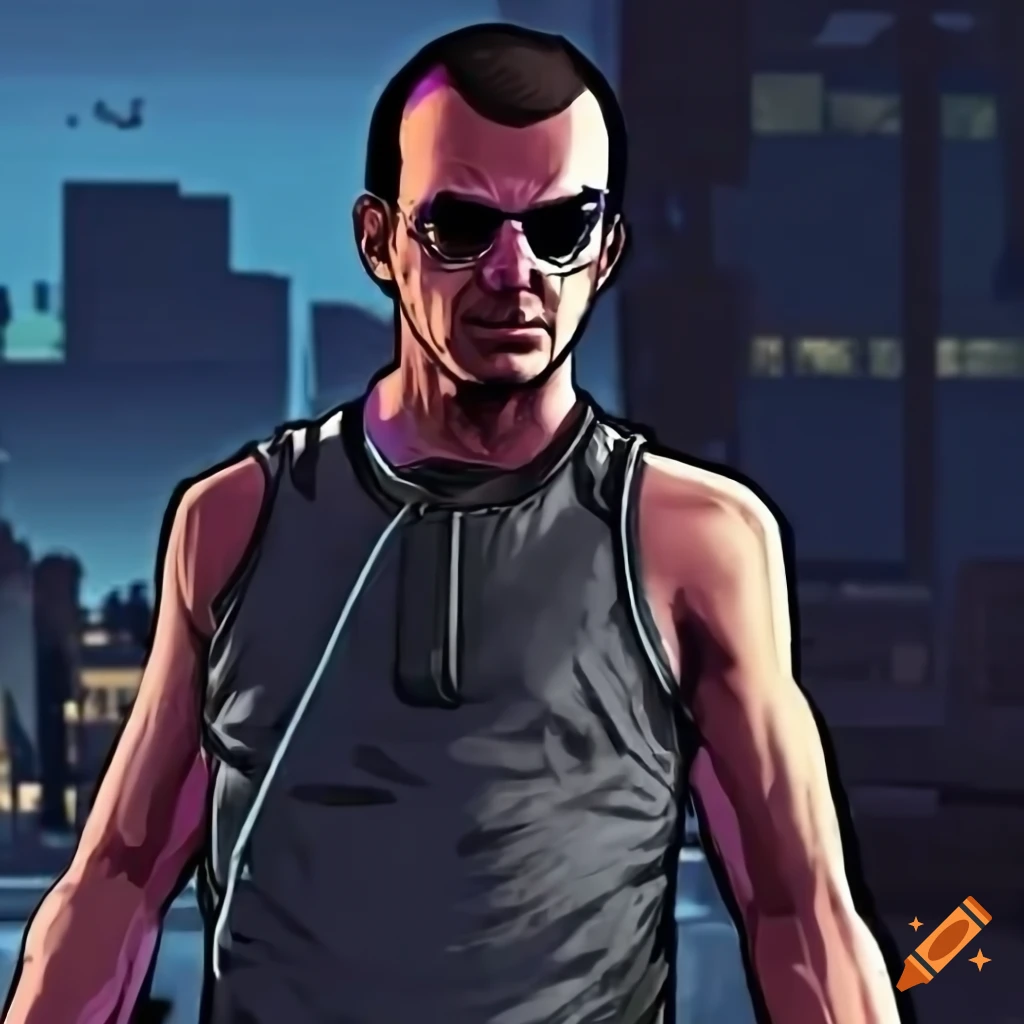 Gta online profile picture on Craiyon