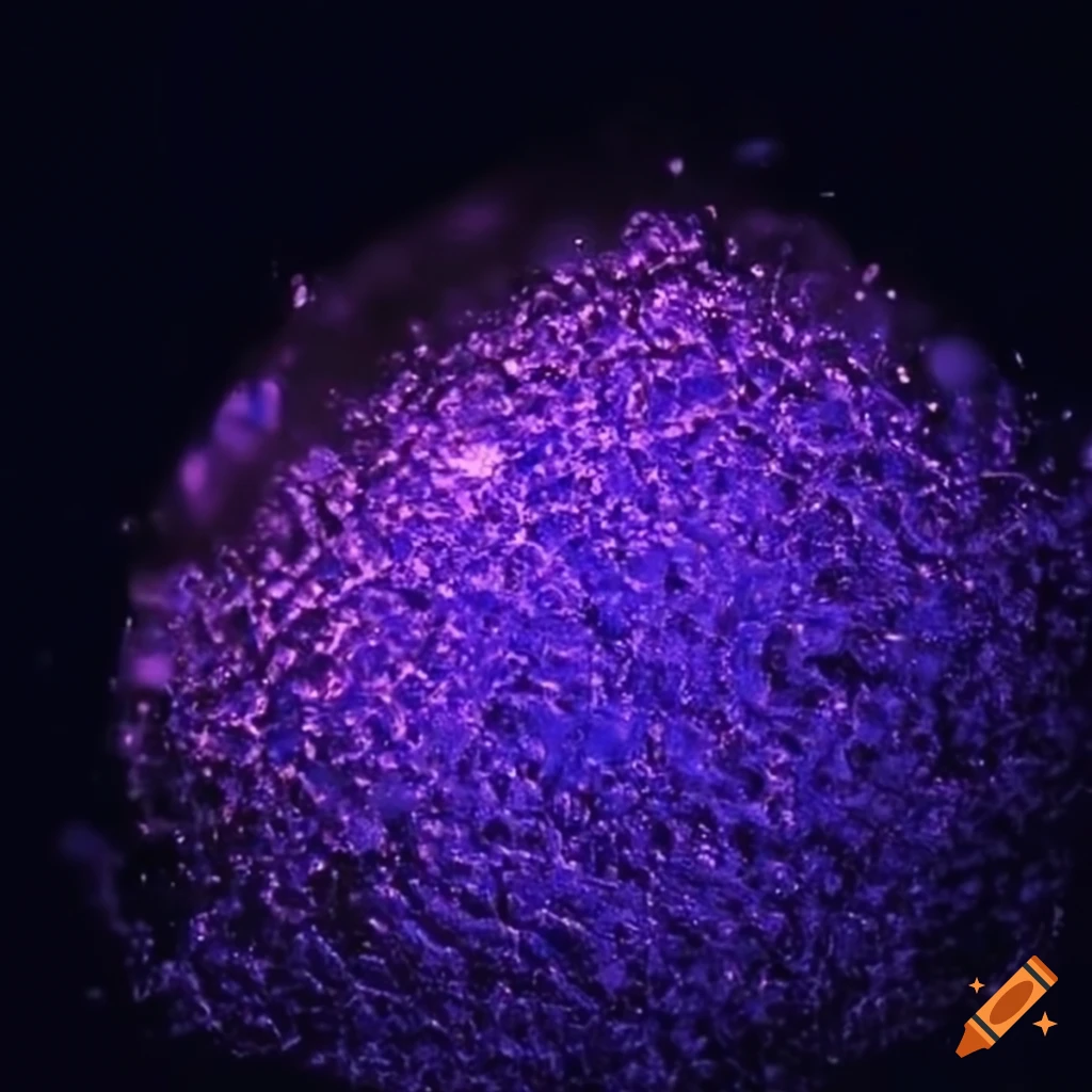 Dust under microscope