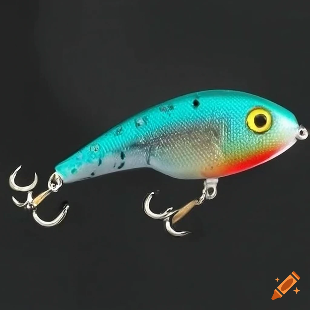 imagine a crankbait lure concept with a captivating representation of  large, aggressive bunker fish. the lure should exhibit meticulously crafted  silver smith carvings and cater to saltwater fishing scenarios. large  profile with