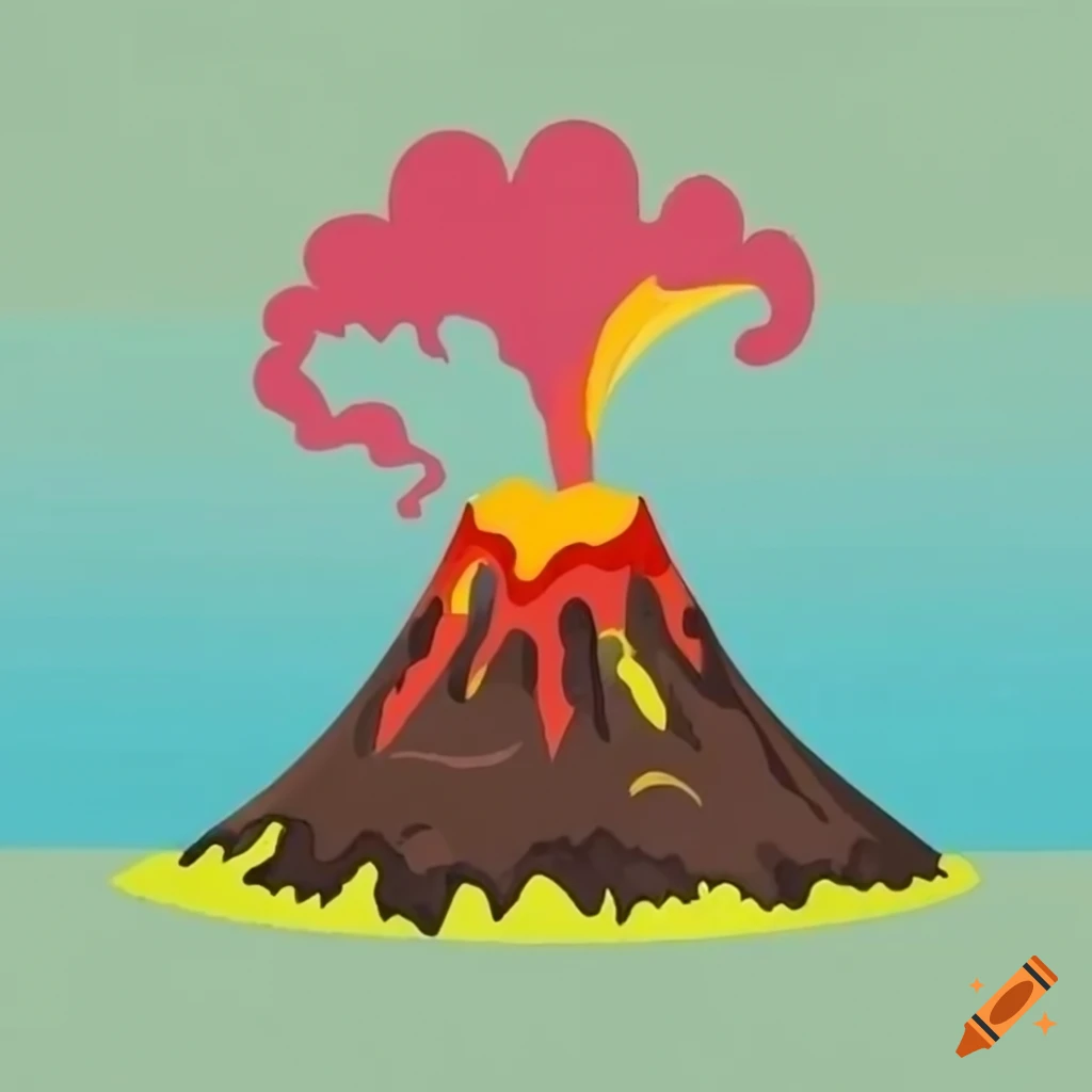 Top 10 Free Printable Volcano Coloring Pages Online | MomJunction
