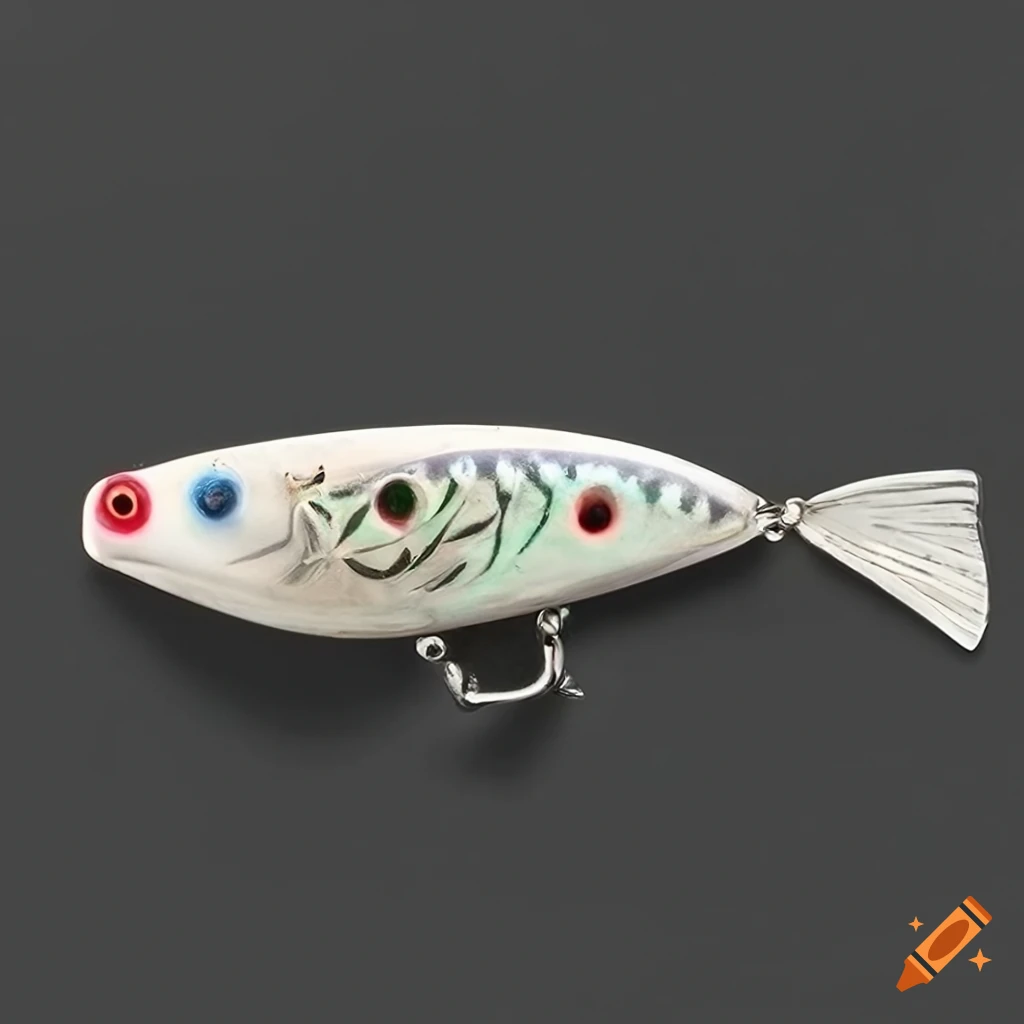 imagine a large pencile popper lure concept with a captivating
