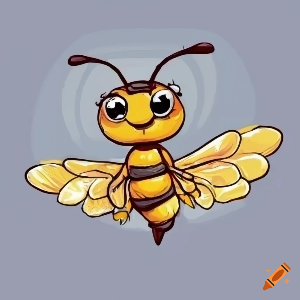 Original Honey bee sketch | SeanBriggs-saigonsouth.com.vn