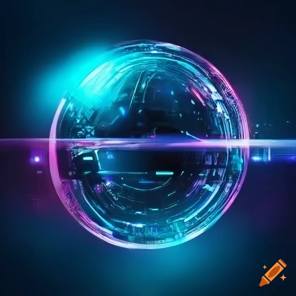 High tech and futuristic artistic background for a website that is ...