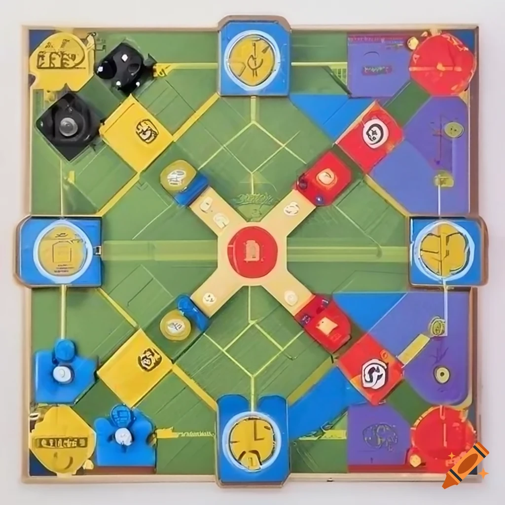 Board game inspired from popular and original board games