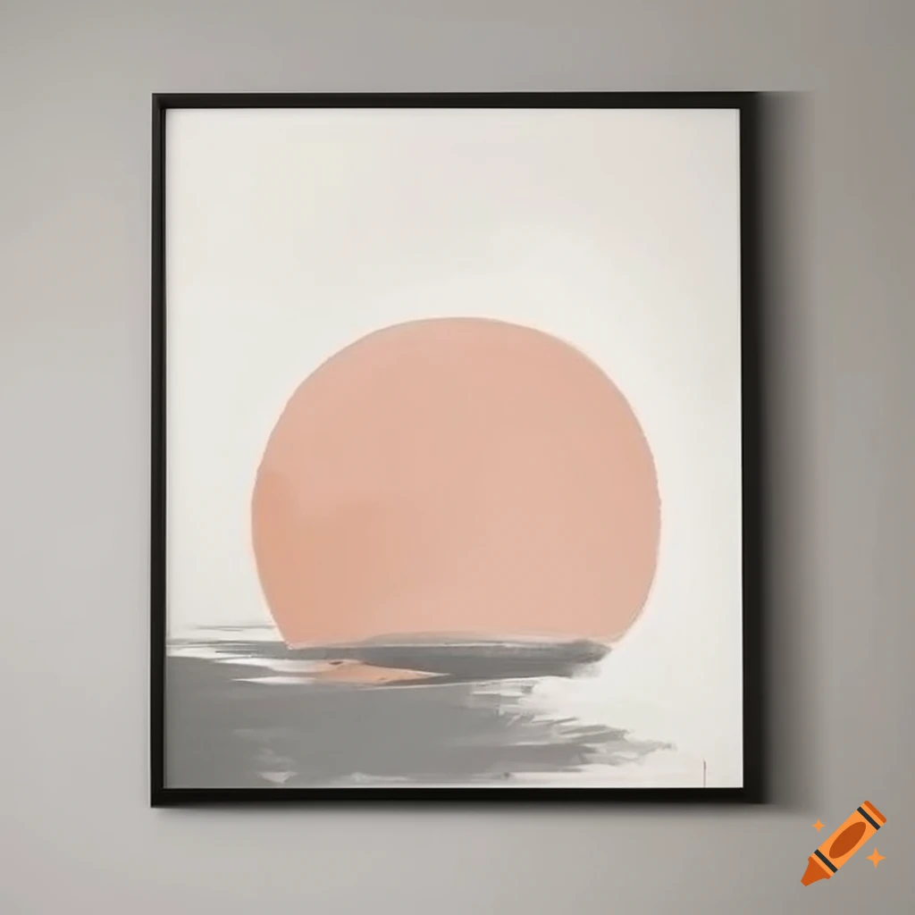 Minimalist art for the living room
