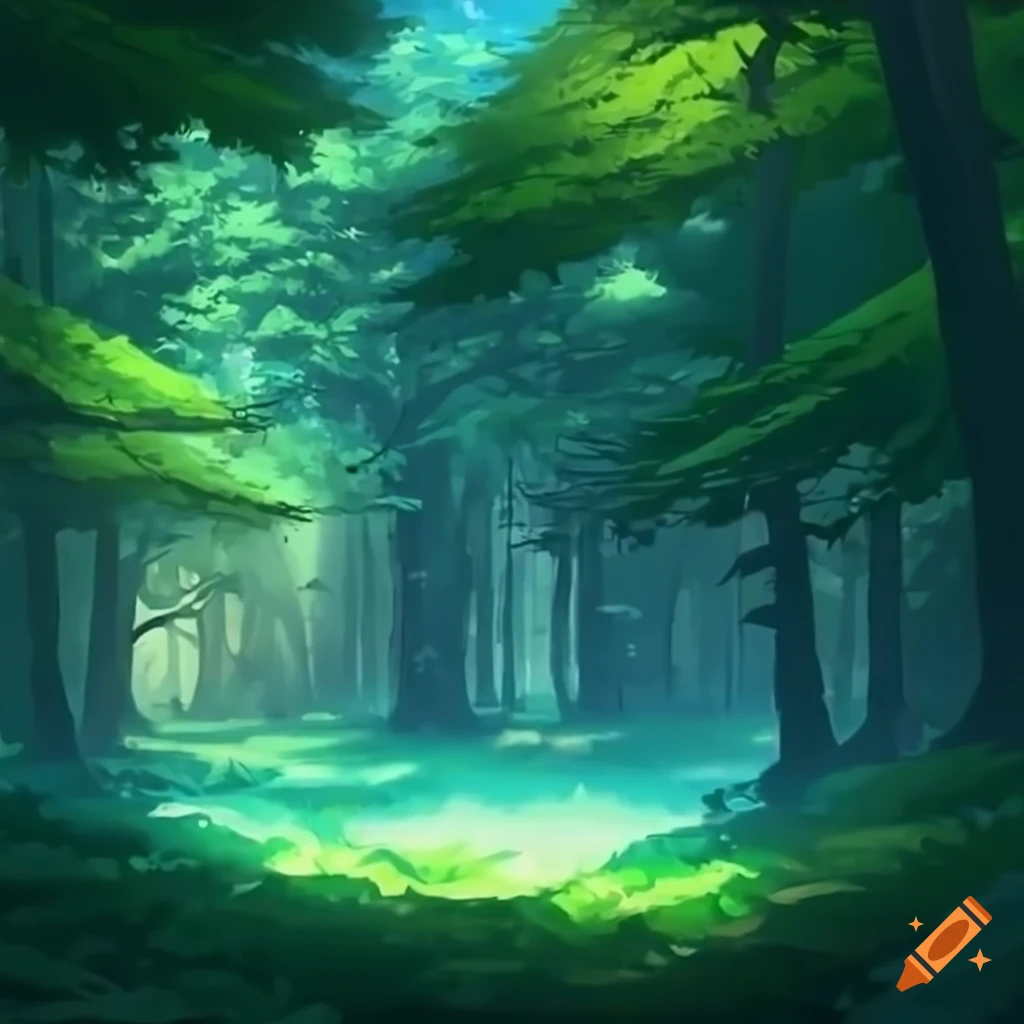 Anime Scenery  Forest background, Anime background, Forest