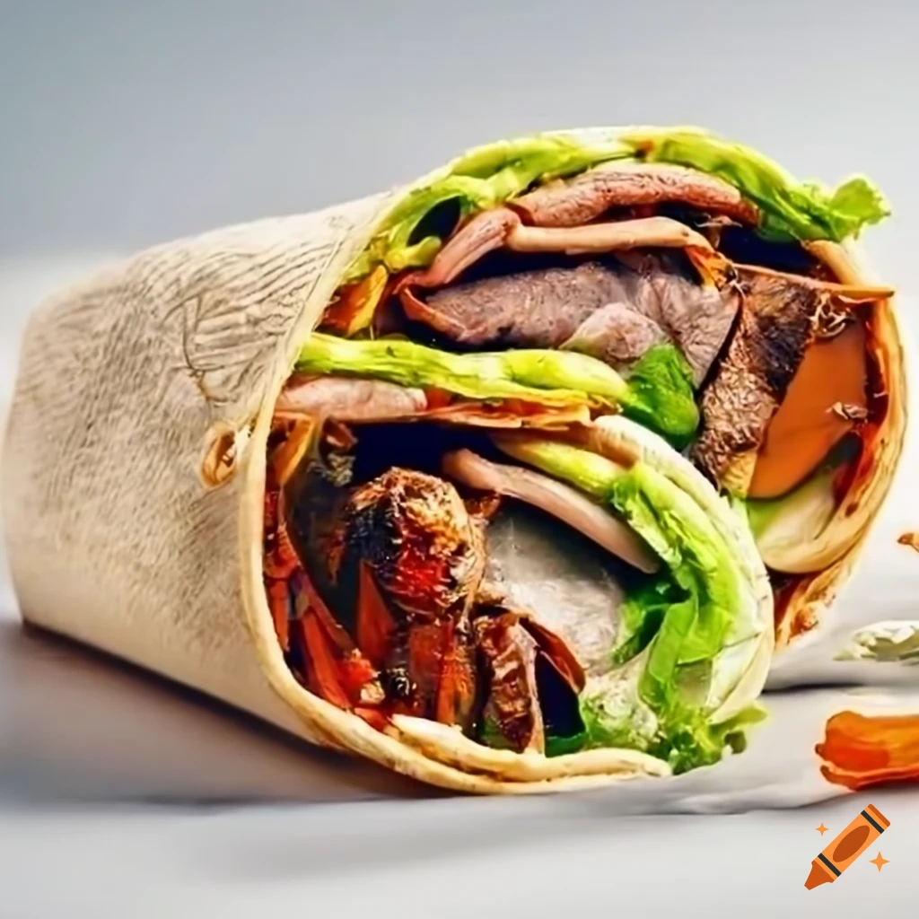Jamaican jerk wrap