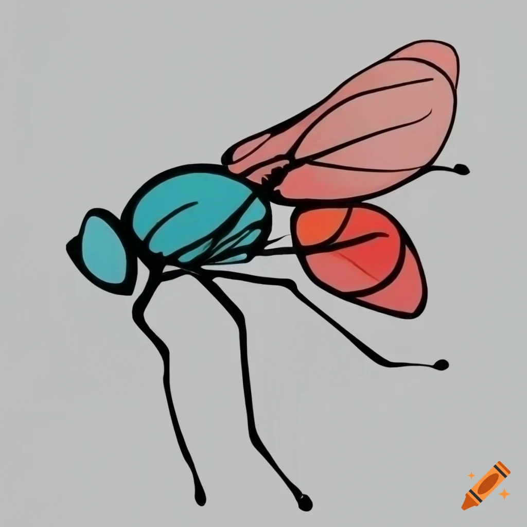 Mosquito Coloring Page Isolated for Kids Stock Vector - Illustration of  drawing, pest: 237853328