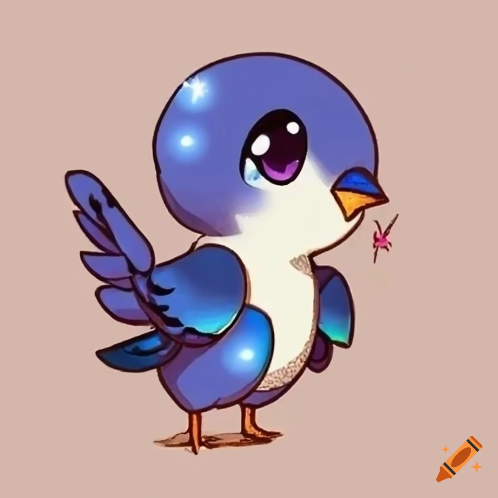 ArtStation - Anime Bird (Commission)