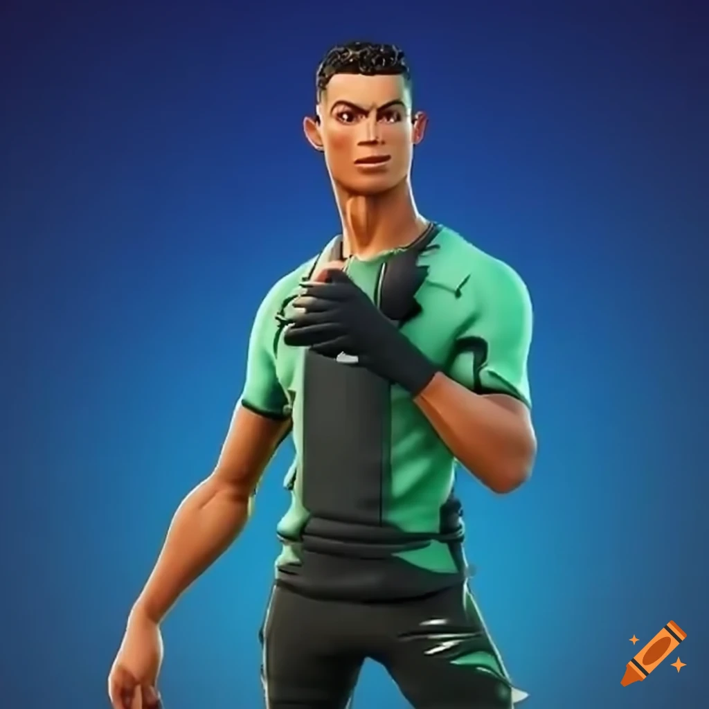 Ronaldo dans fortnite on Craiyon