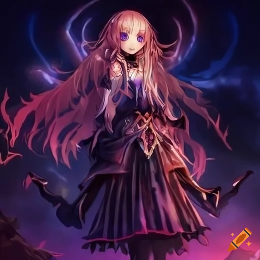 Fantasy anime on Craiyon