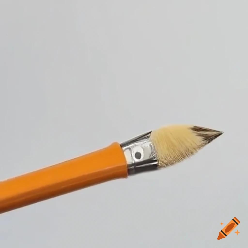 Pencil brush, where pencils replace the brush part of a paint brush