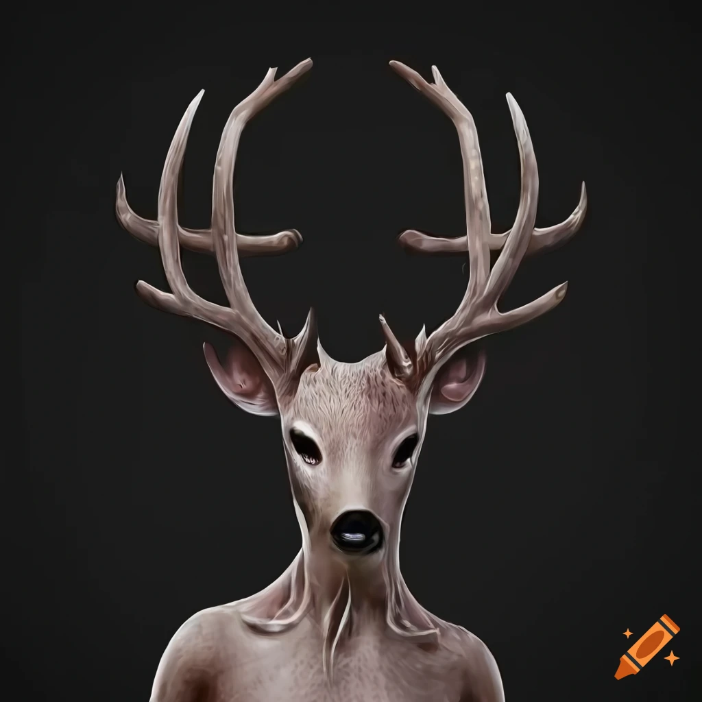 Humanoid deer
