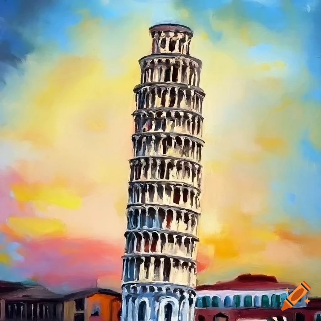 180+ Drawing Of The Leaning Tower Of Pisa Stock Illustrations, Royalty-Free  Vector Graphics & Clip Art - iStock
