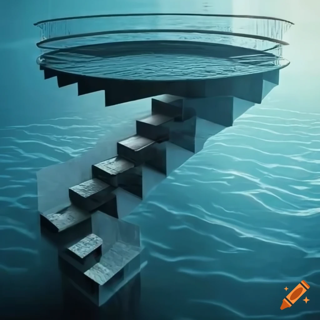 The Ups and Downs of an Impossible Staircase