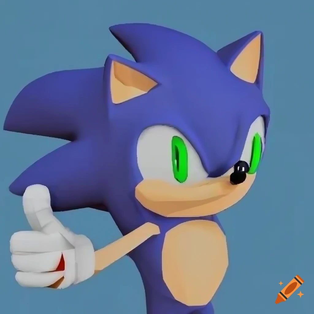 Boom Sonic: Modern Render  Sonic, Sonic boom, Sonic the hedgehog