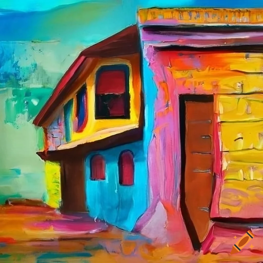 House painted by fernando llort