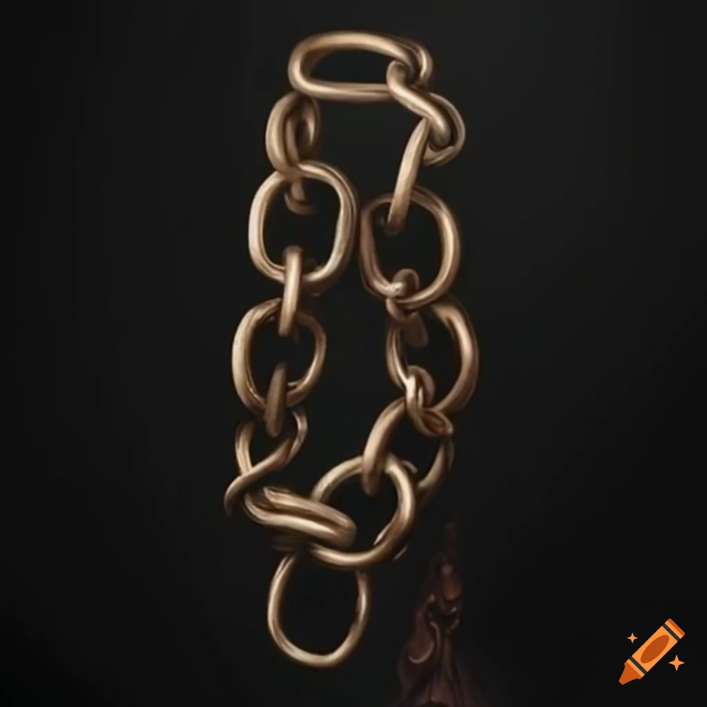 Chains breaking, art