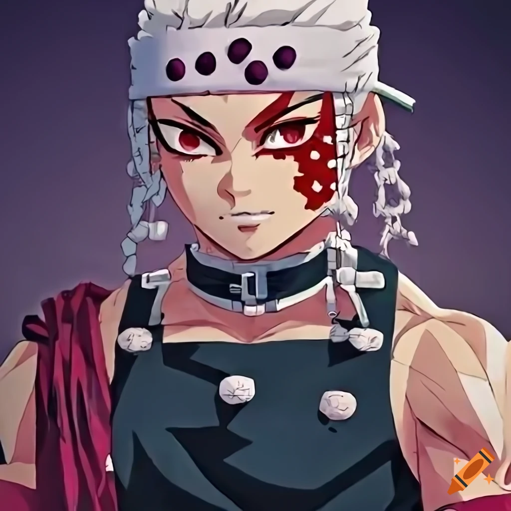 Tengen uzui from demon slayer on Craiyon