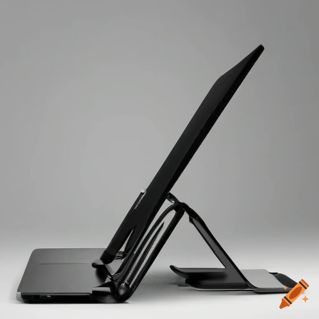 Laptop stand on Craiyon