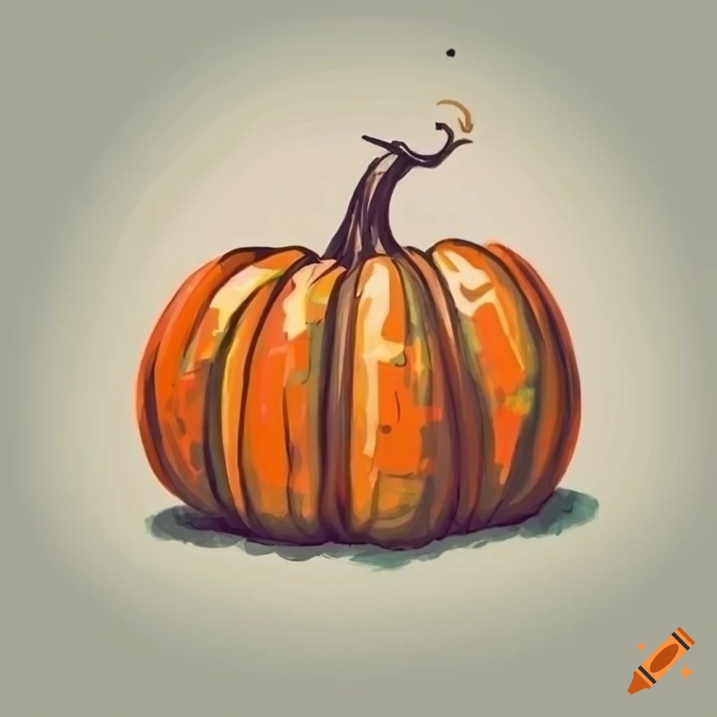 Sketch pumpkin