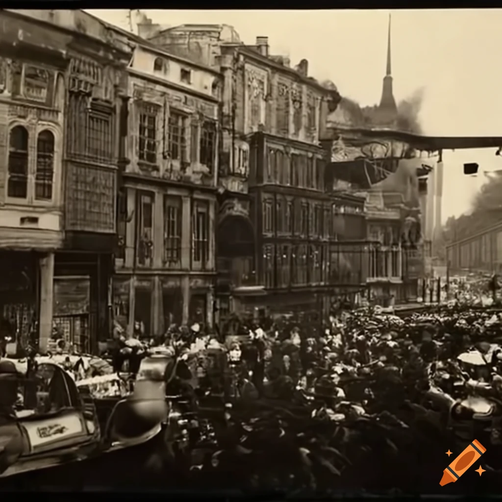 What would Istanbul look like if flying cars were invented in the 1900s ...