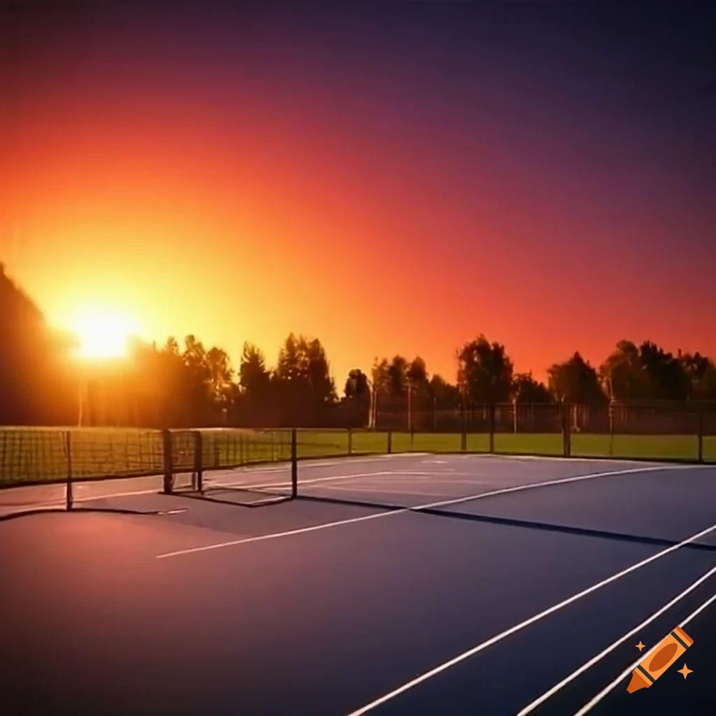 Sunset Court, Pickleball Court