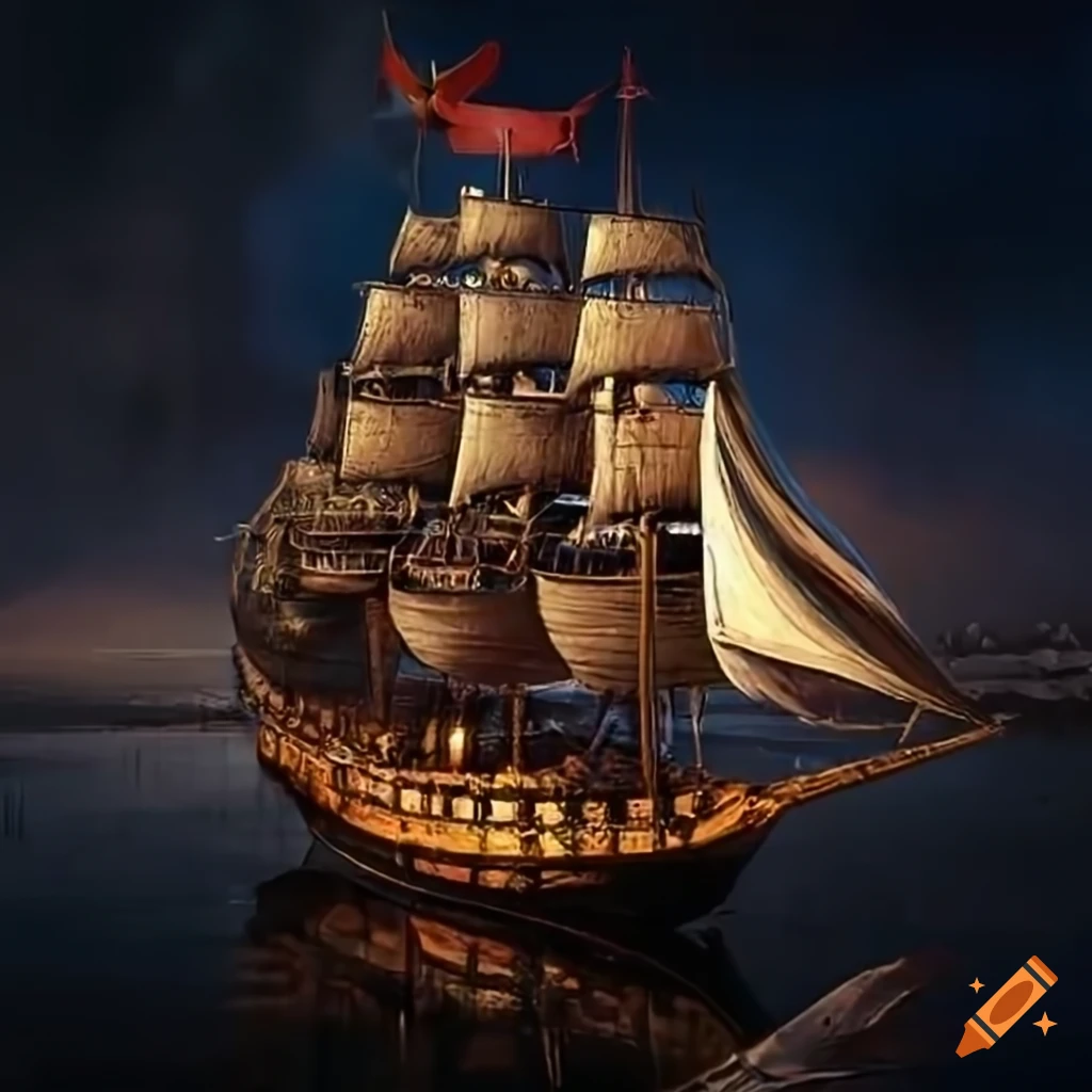 Пиратский корабль