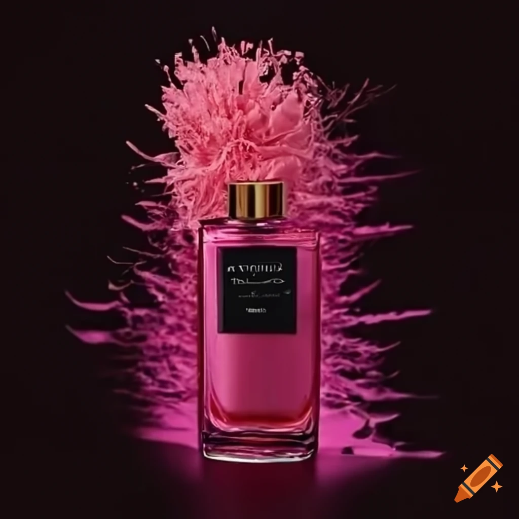 Create a perfume like sauvage but named meijburg which is pink