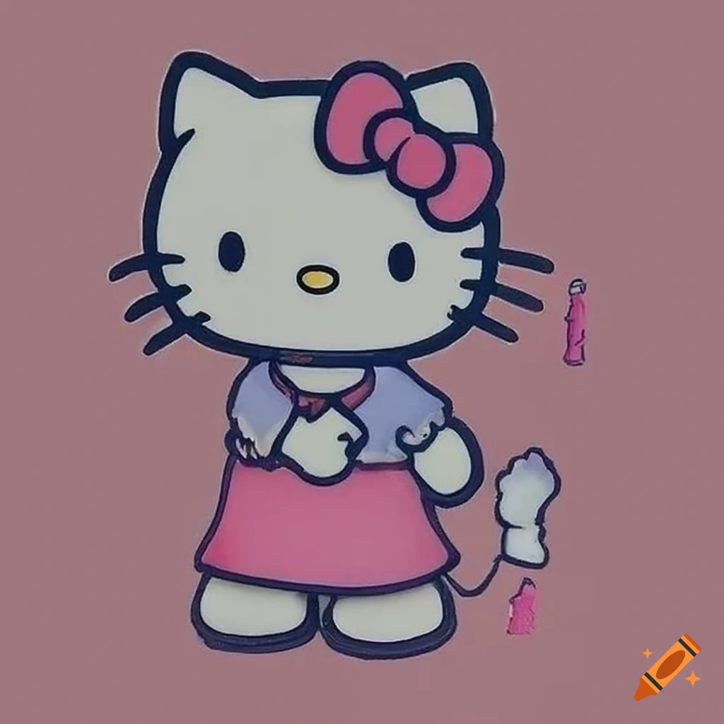 Hello kitty drawing to do | Gallery posted by Kayla Molina | Lemon8