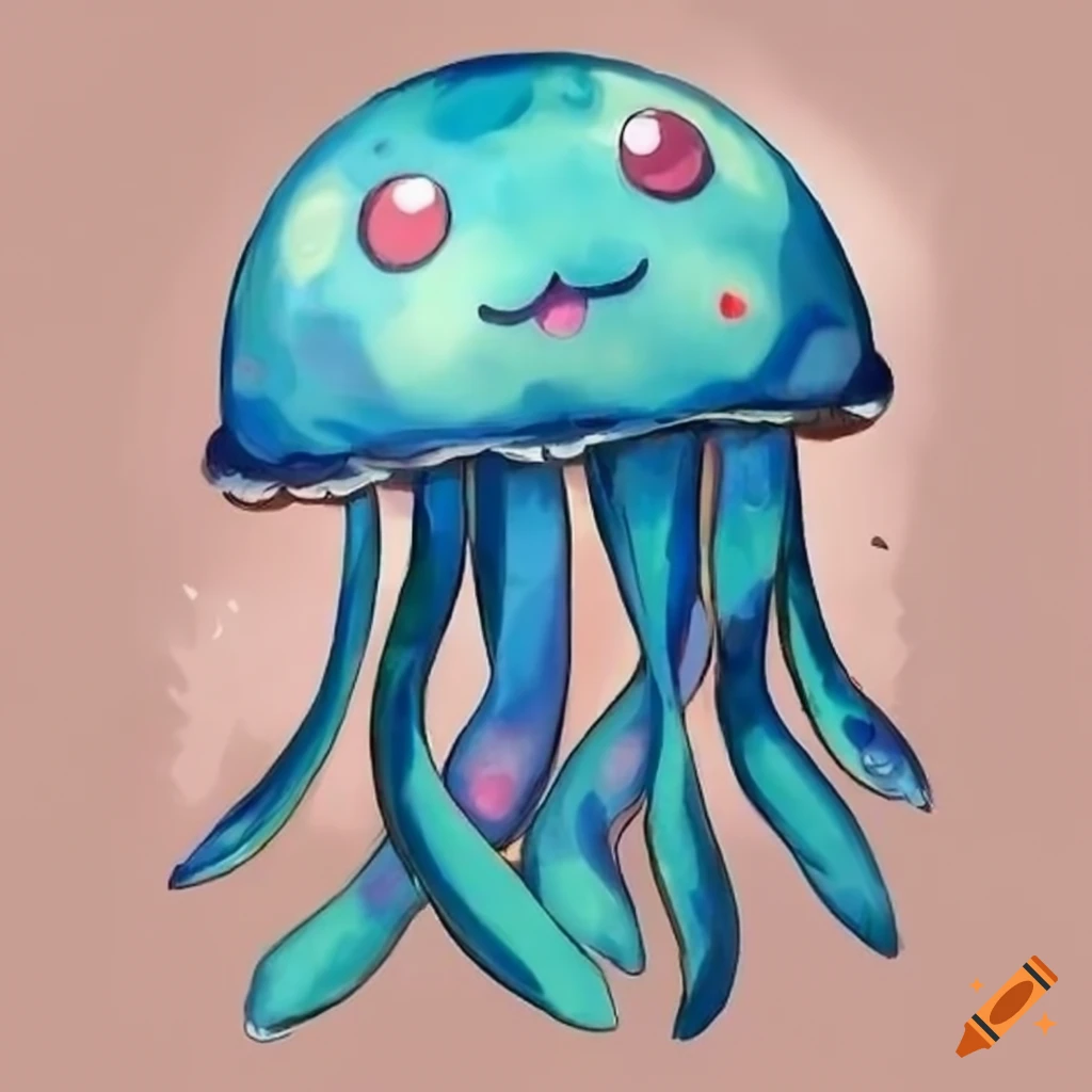 Cartoon the jellyfish anime comics background [] for your , Mobile &  Tablet. Explore Jellyfish . Live Jellyfish , Jellyfish HD wallpaper | Pxfuel