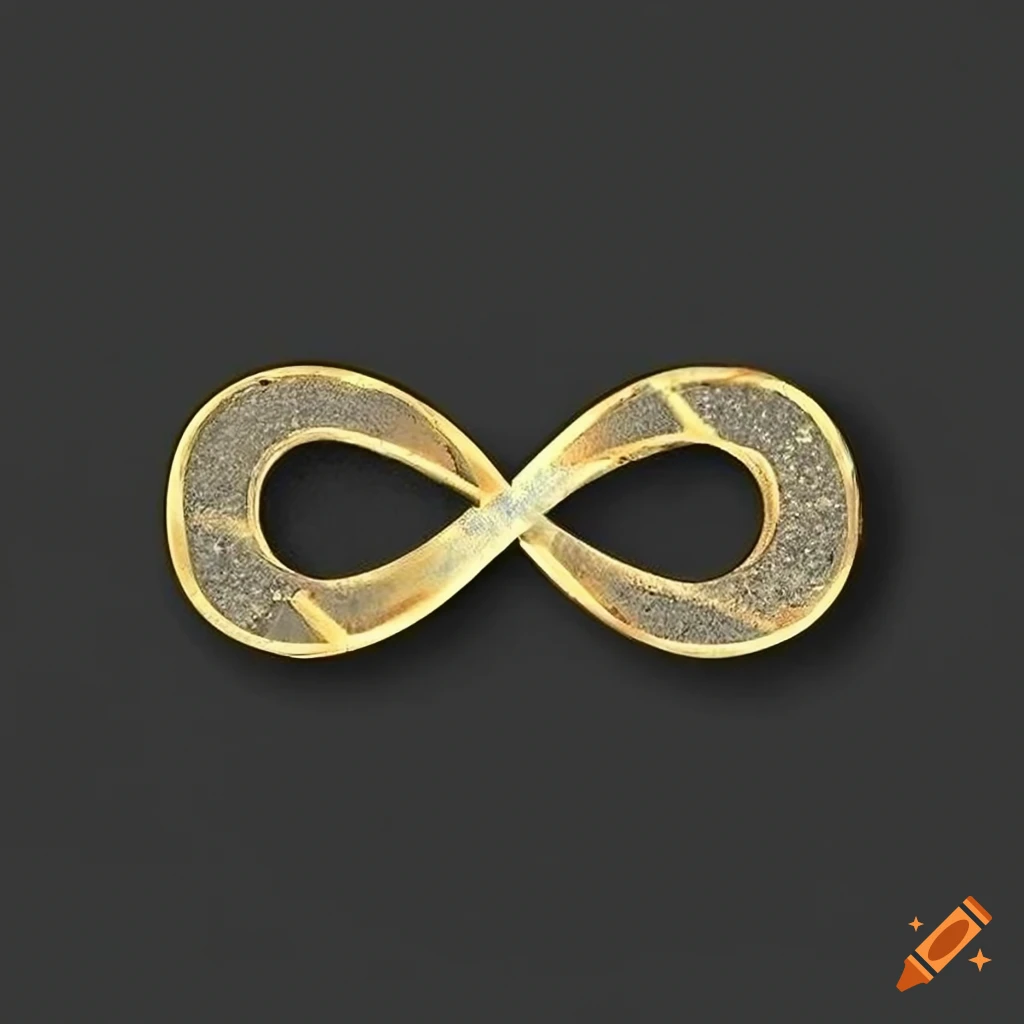 14k gold infinity sign earring, model 589 Store GIORRE