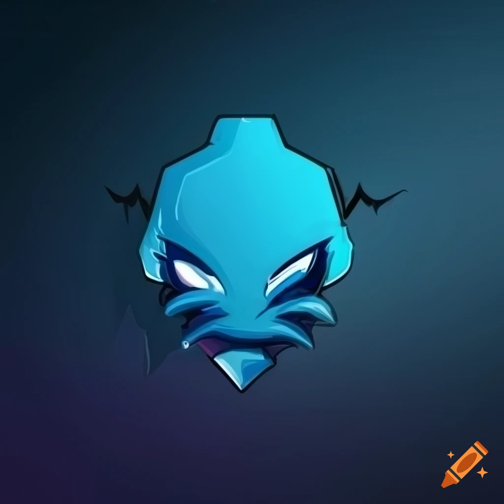 Lightblue Mascot Logo For Gaming Team lightblue-mascot-logo-for-gaming-team