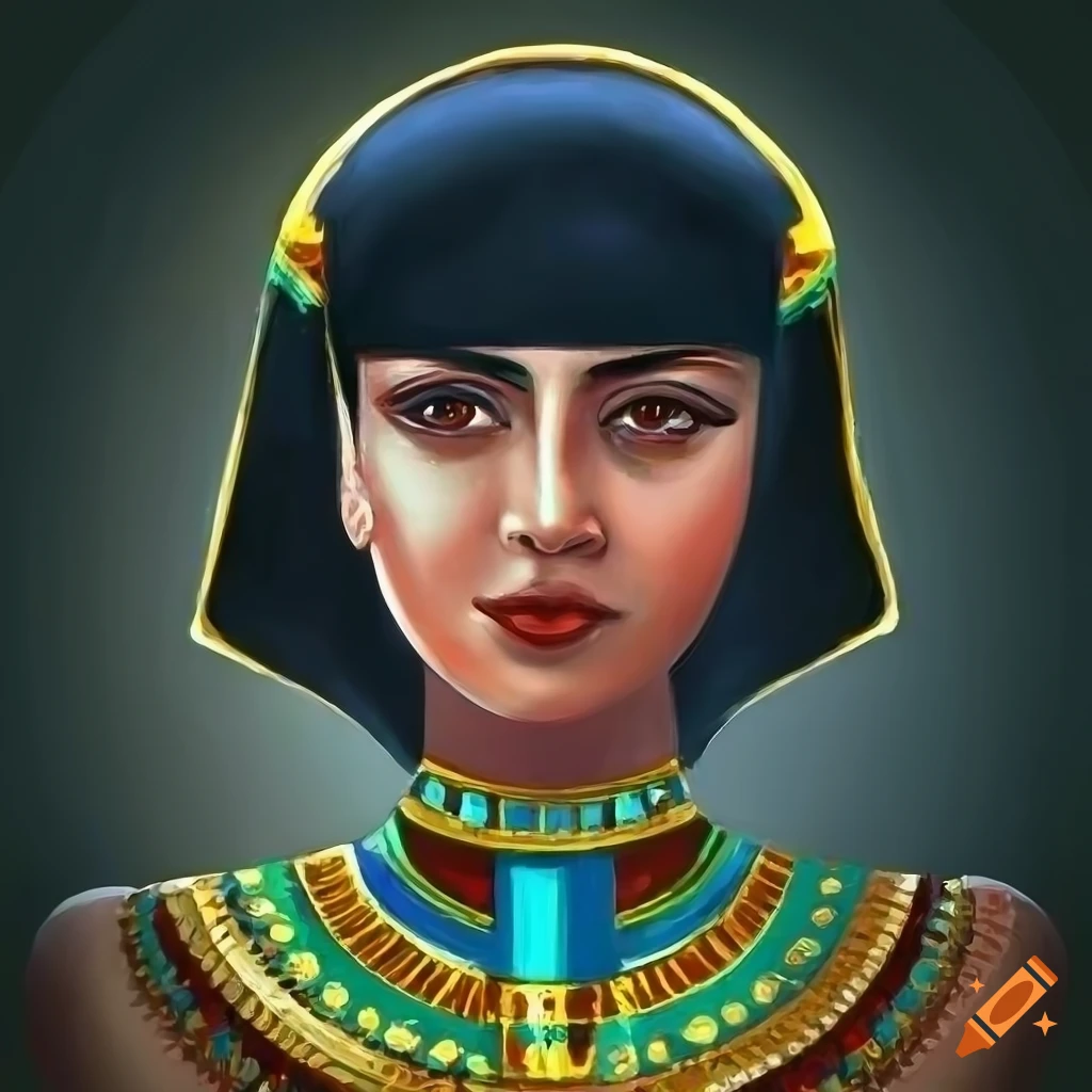 Egyptian Princess Egyptian Lady Traditional Clothing Stock Illustration  186045701 | Shutterstock