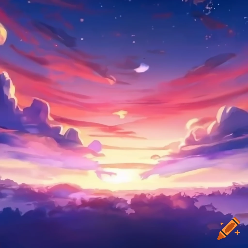 Mid Journey is an amazing wallpaper generator. *Meteor, night sky, anime  style*. : r/midjourney
