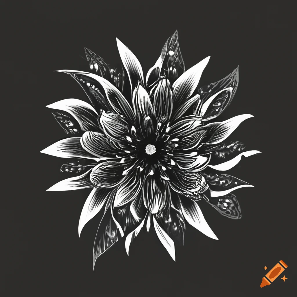 Flower on Craiyon
