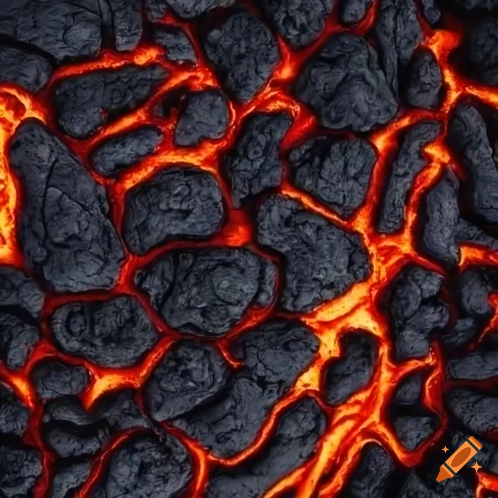 molten lava texture