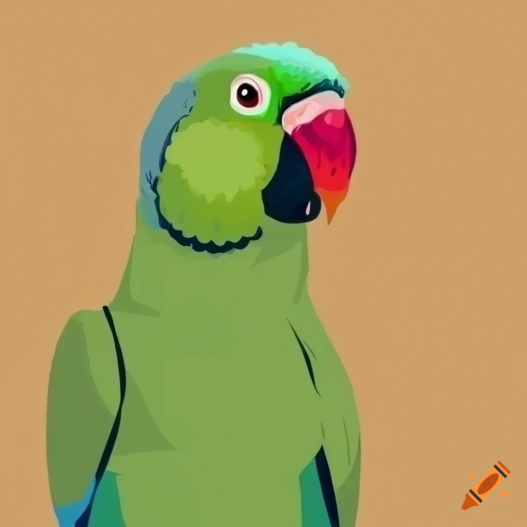 Parrot Drawing Vector Art, Icons, and Graphics for Free Download