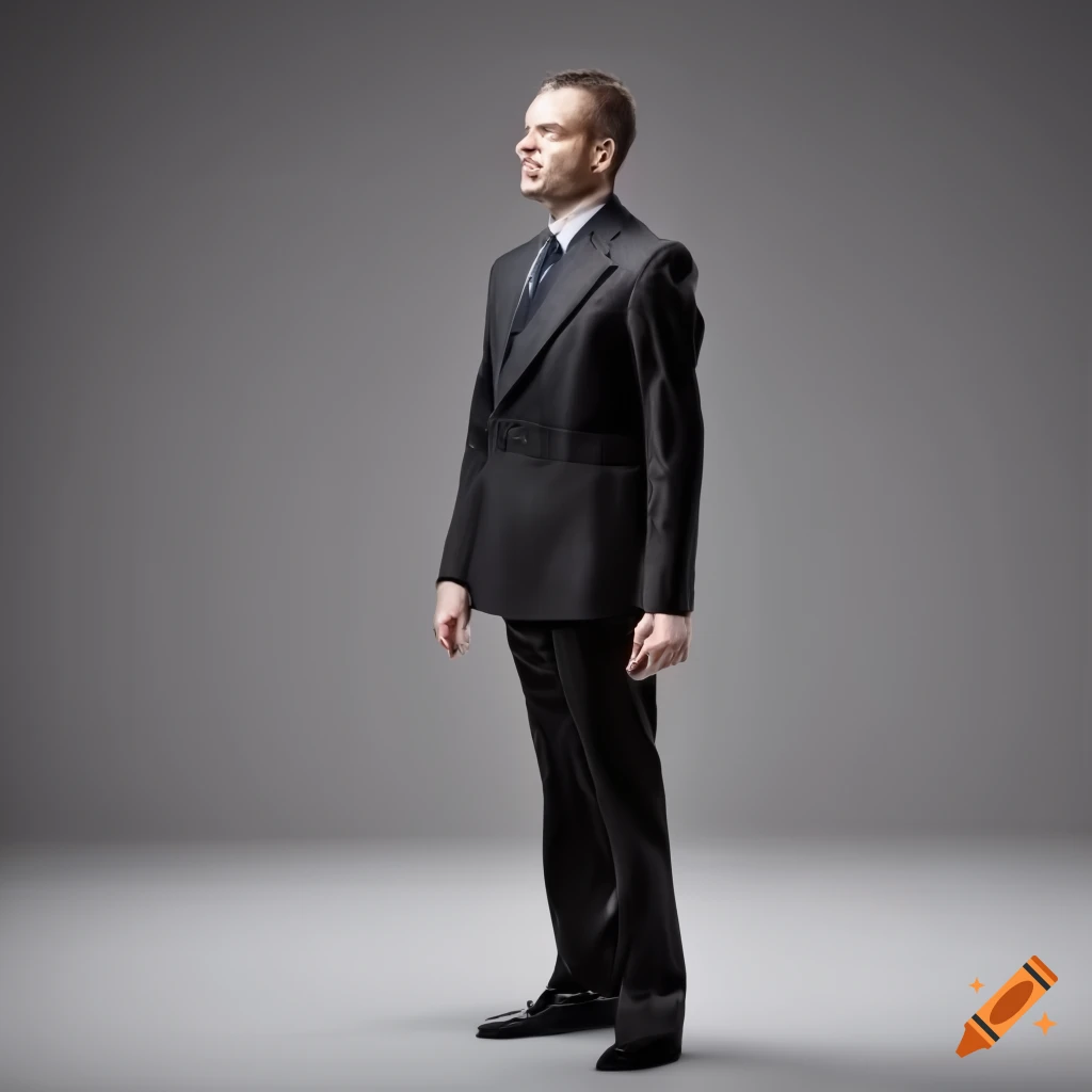 3d businessman executive pose wearing suit standing with blank screen  mobile phone isolated on transparent background, 3d rendering 27396498 PNG