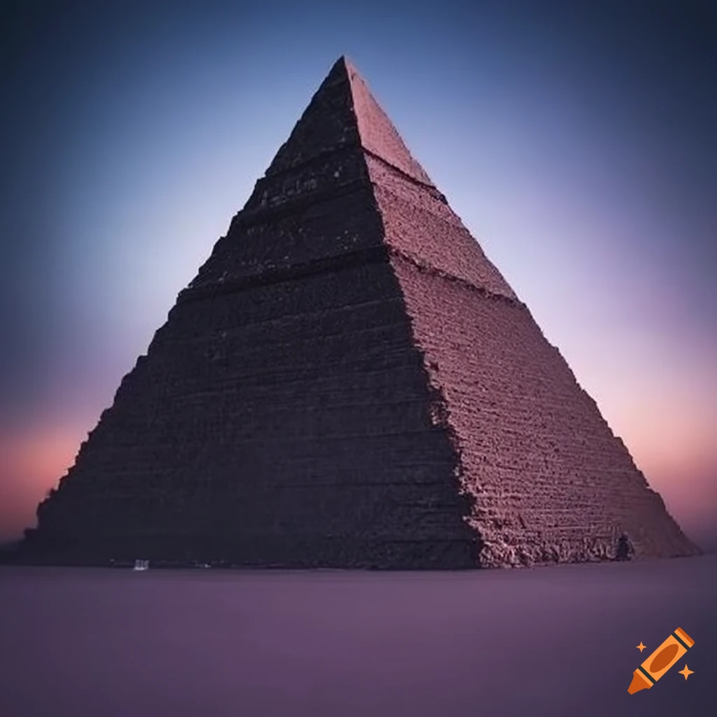 Photo of a realistic lego pyramid on Craiyon