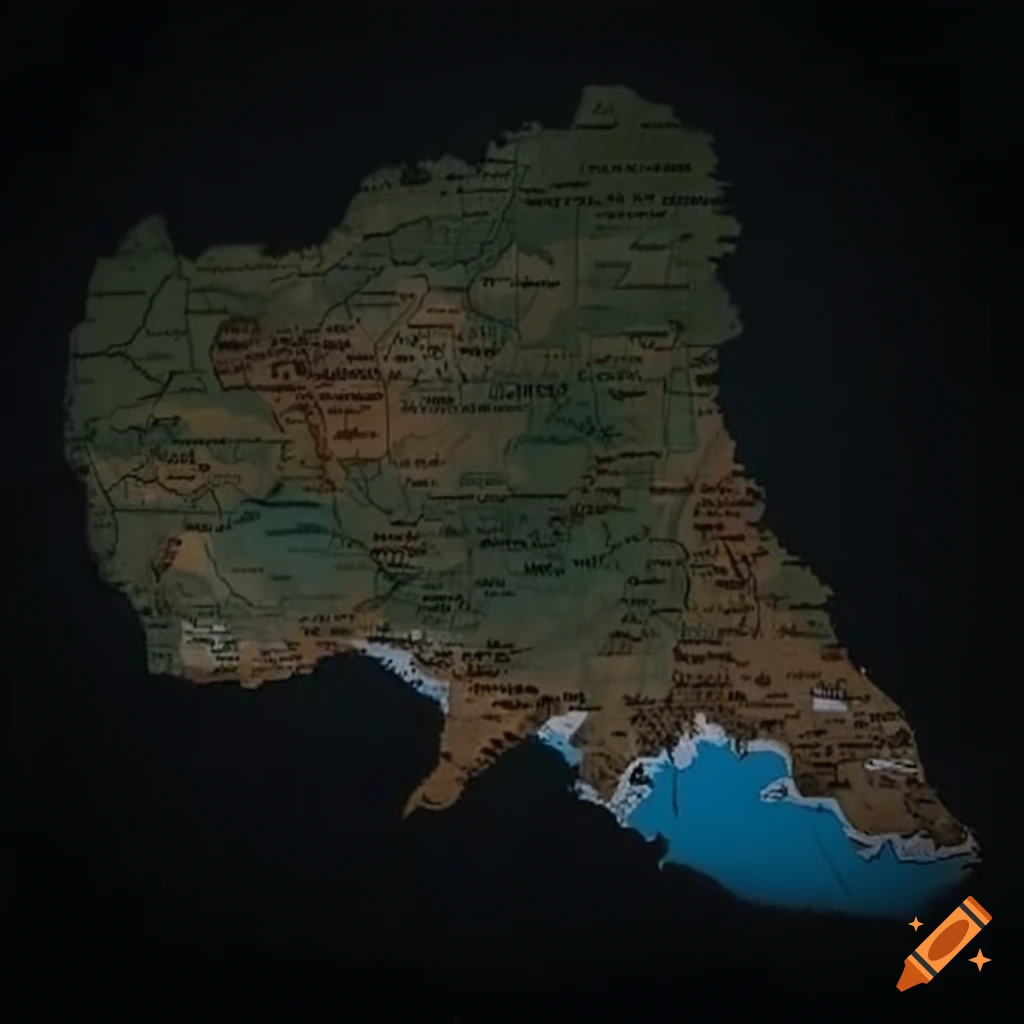 Amur leopard map where it lives on Craiyon