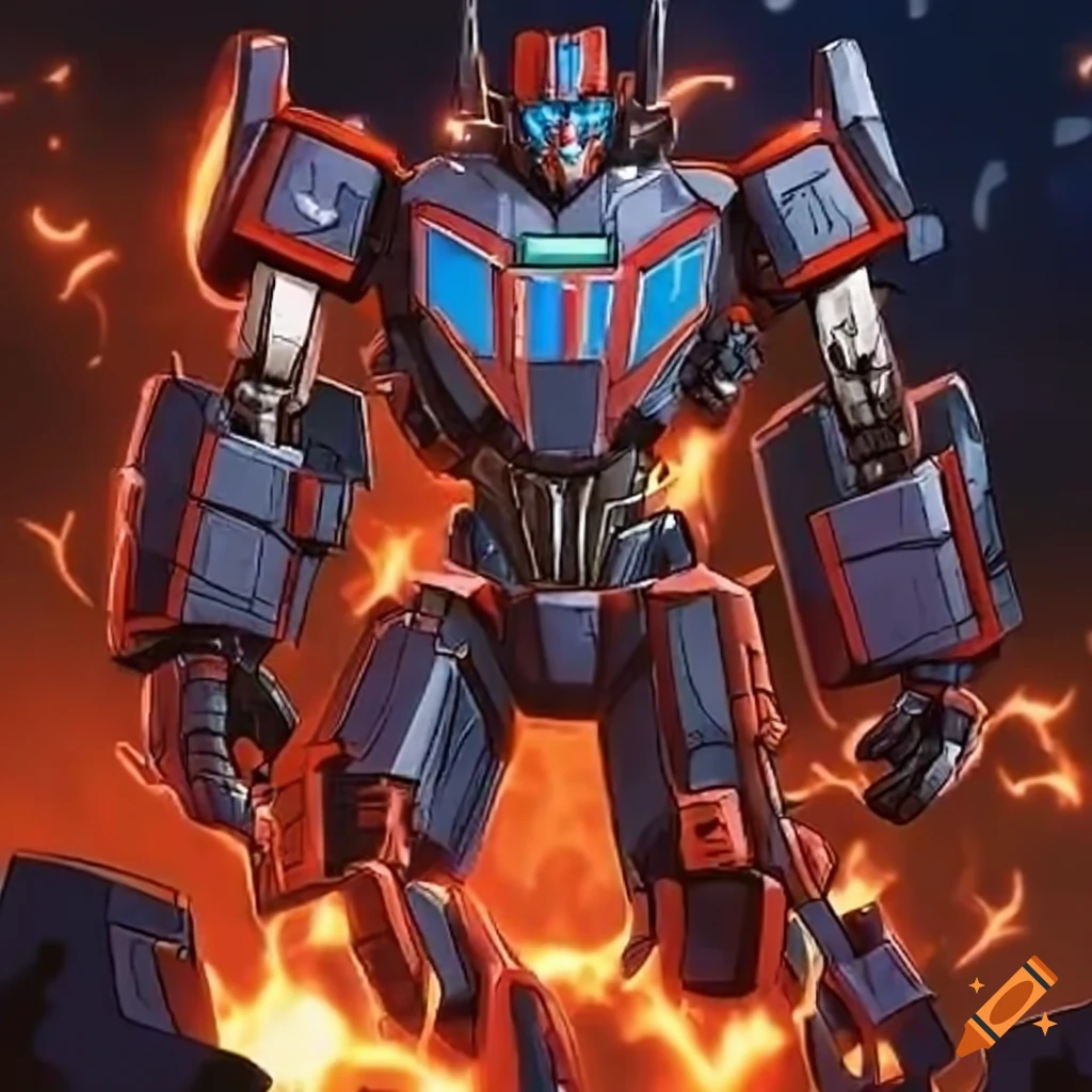 Transformers: Prime, Optimus Stands Strong