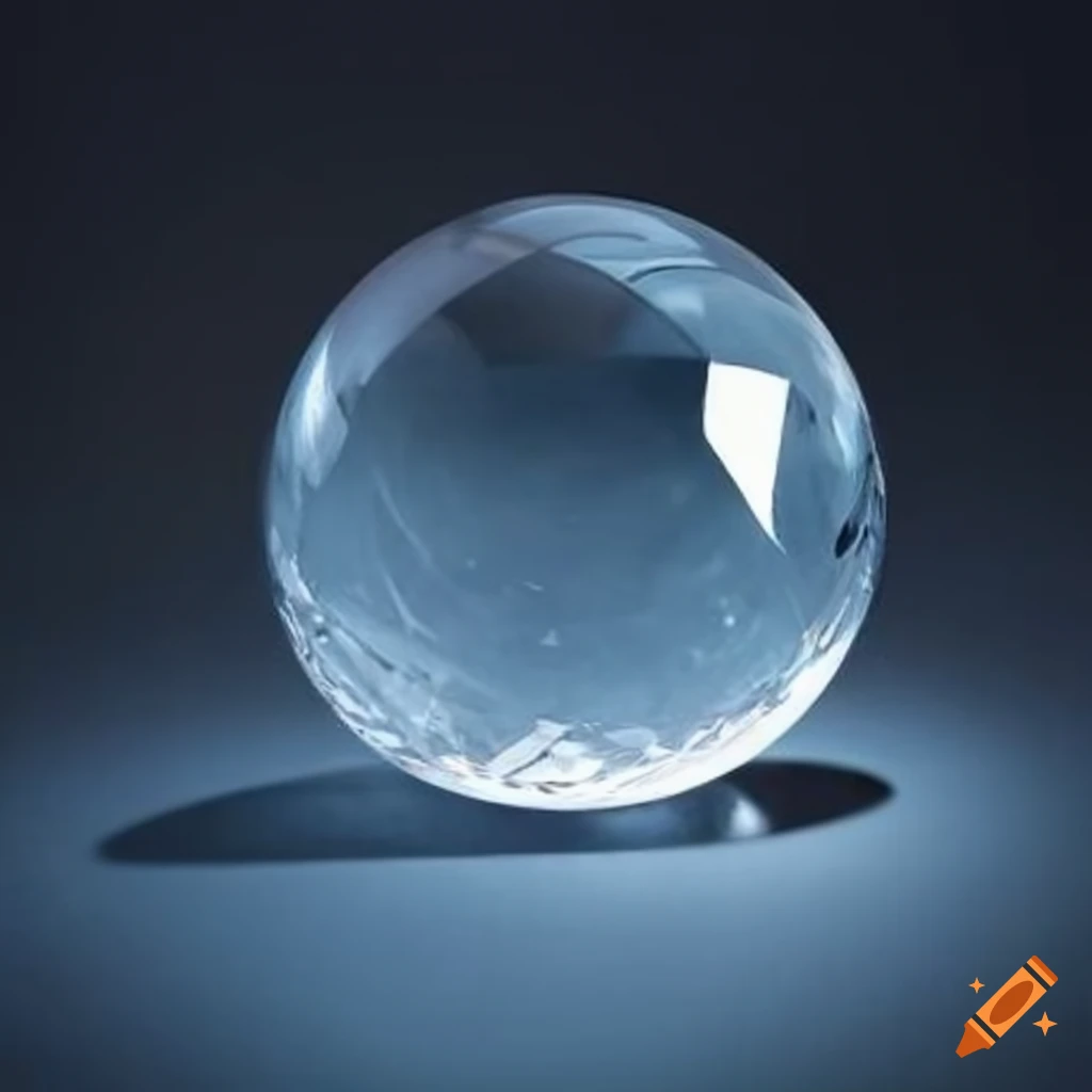 Crystal glass balls